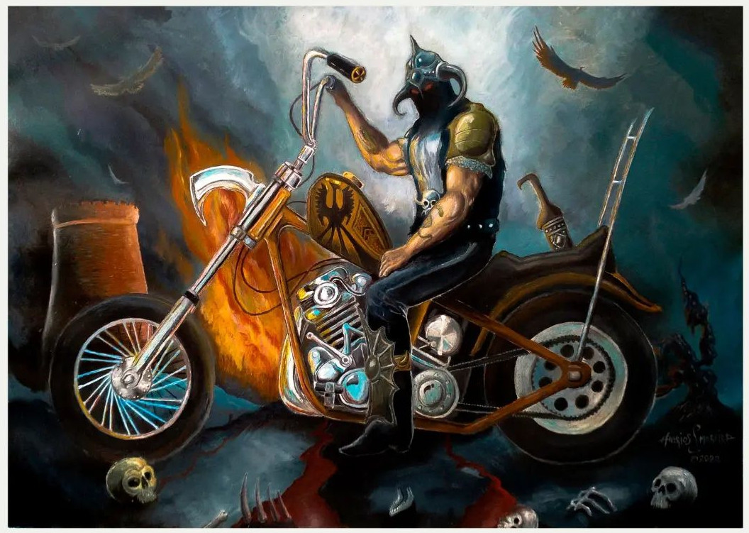 Death Dealer 1968 (tributo ao Frank Frazetta)