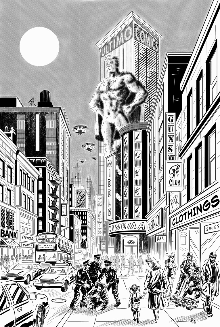 Splash page para a história Recjoice (Interlude)